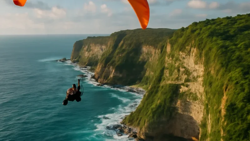 bali paragliding guide