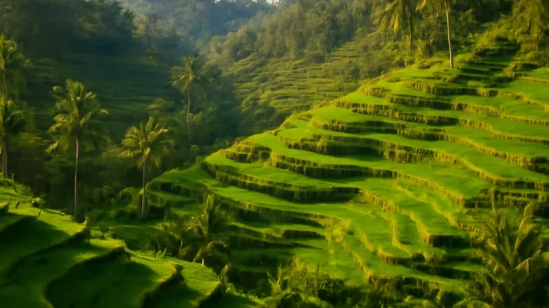 bali rice fields guide