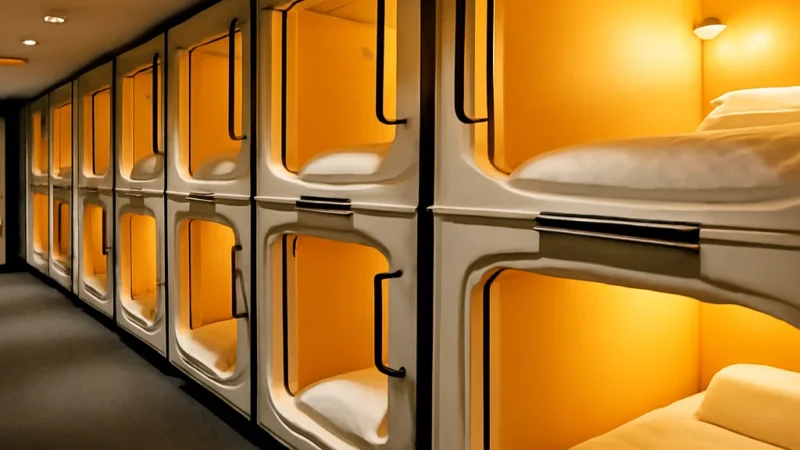 capsule hotel tips first time
