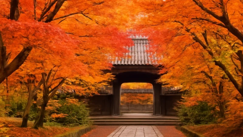 japan autumn leaves best spots