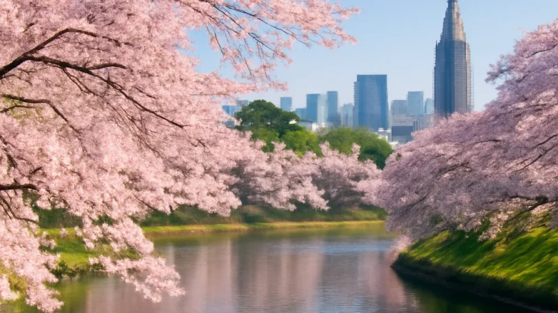 japan cherry blossom viewing spots