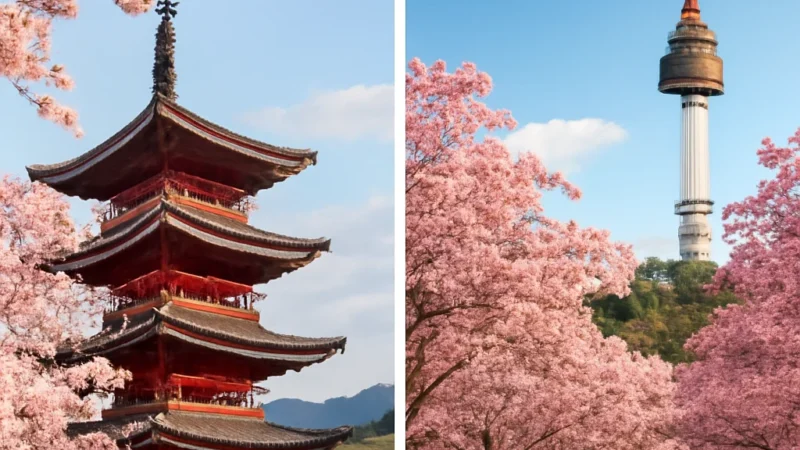 japan vs south korea which to visit