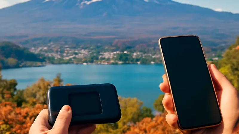 pocket wifi vs esim japan