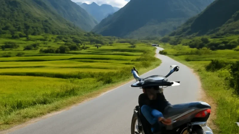 renting a motorbike in vietnam
