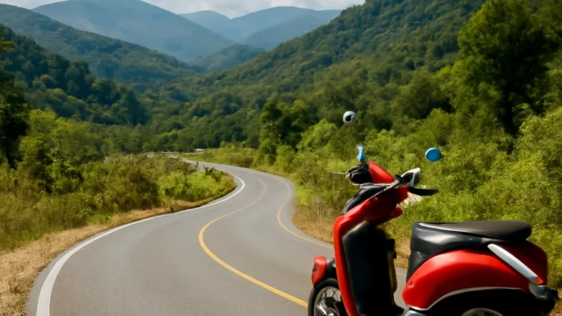 renting a scooter in thailand tips